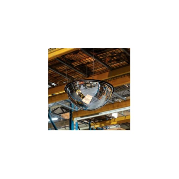 Full Dome Acrylic Mirror Indoor 18 Dia. 360 Degree Viewing Angle